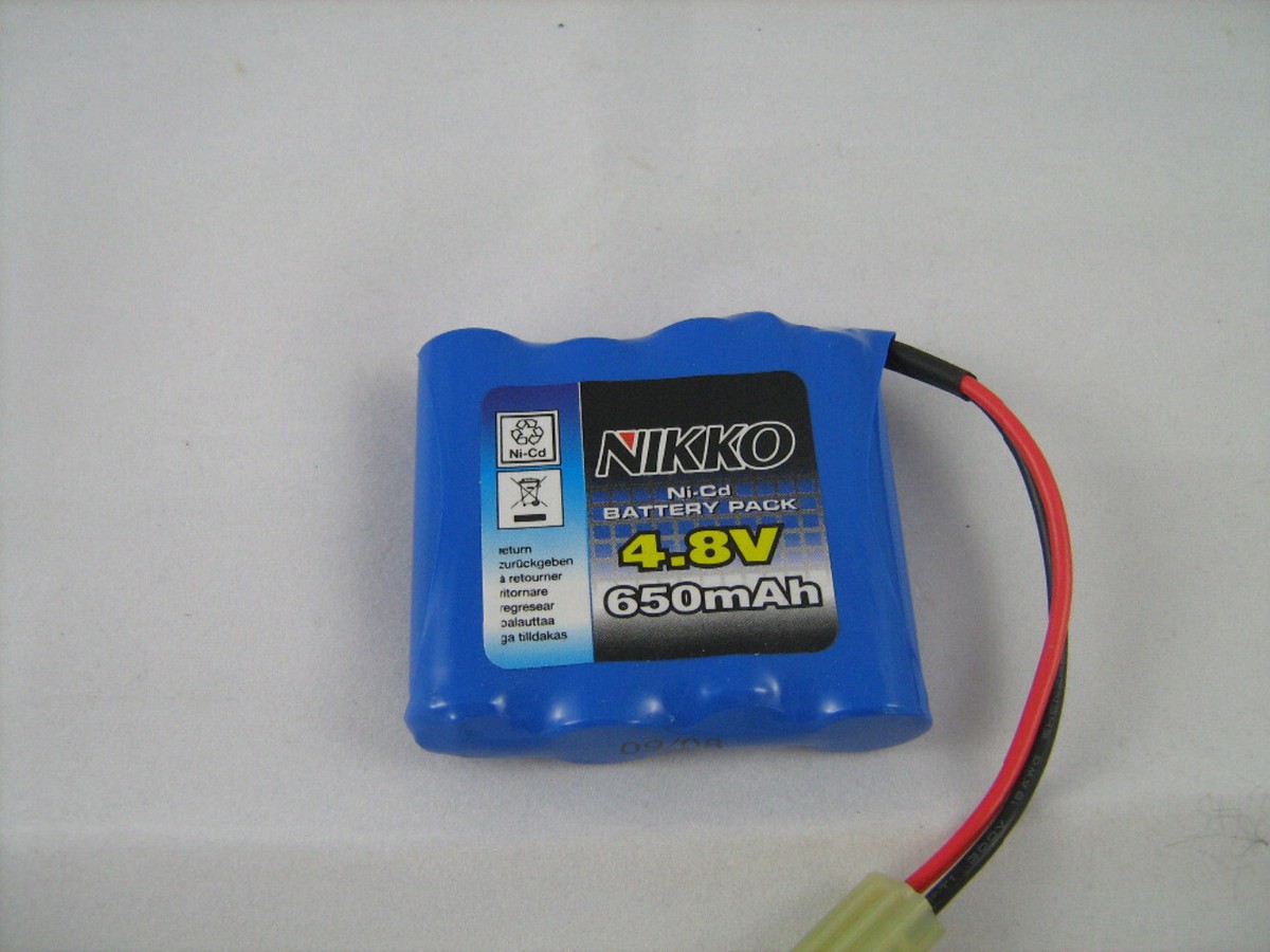 Nikko 4.8v 650Mah NiCad Battery Pack nik2003 | eBay