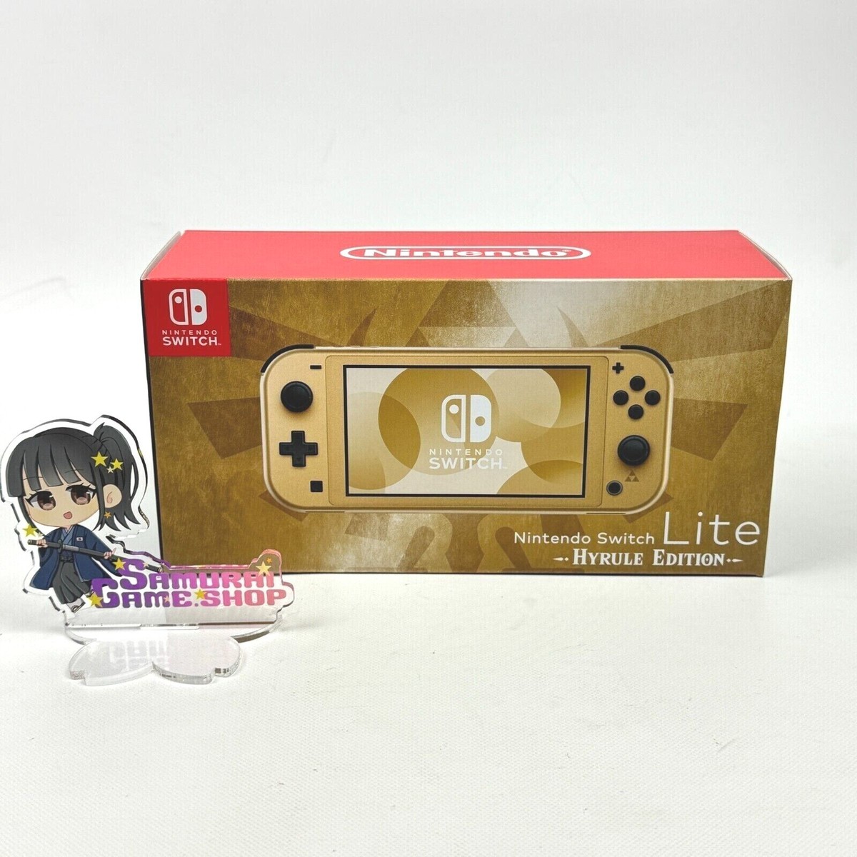 Nintendo Switch Lite Legend of Zelda Hyrule Limited Edition Gold
