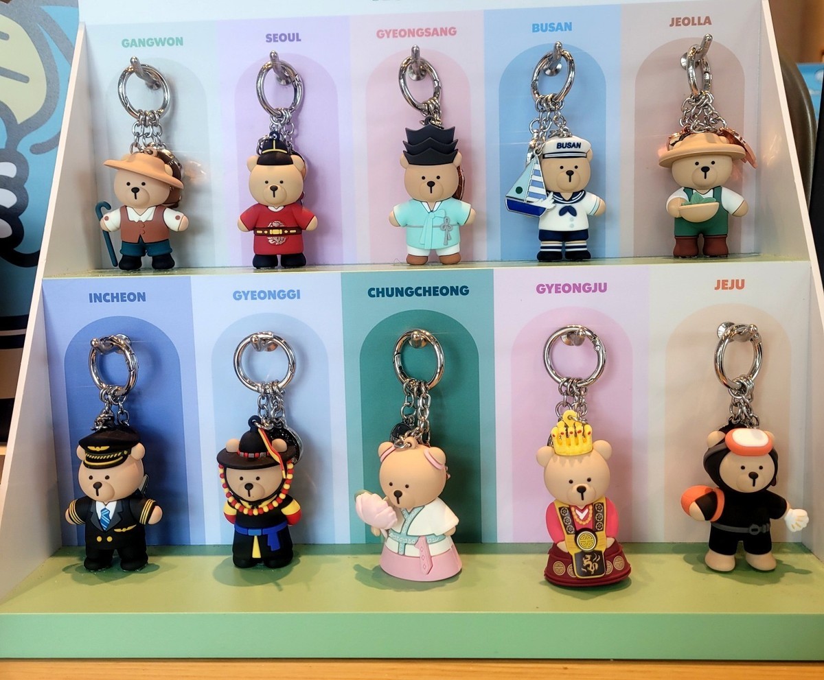 STARBUCKS Korea 2024 Regional Collection Bearista Keychain Seoul