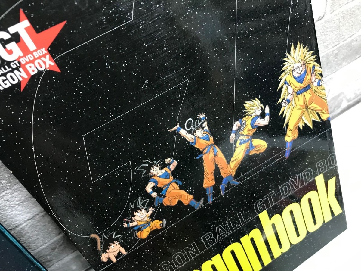 DRAGON BALL DVD BOX DRAGON BOX GT DBGT AKIRA TORIYAMA GOKU GOHAN
