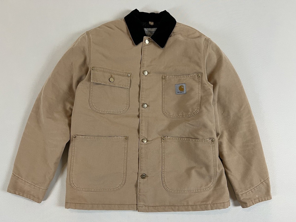 CARHARTT WIP OG CHORE COAT DUSTY HAMILTON BROWN M NWOT | eBay