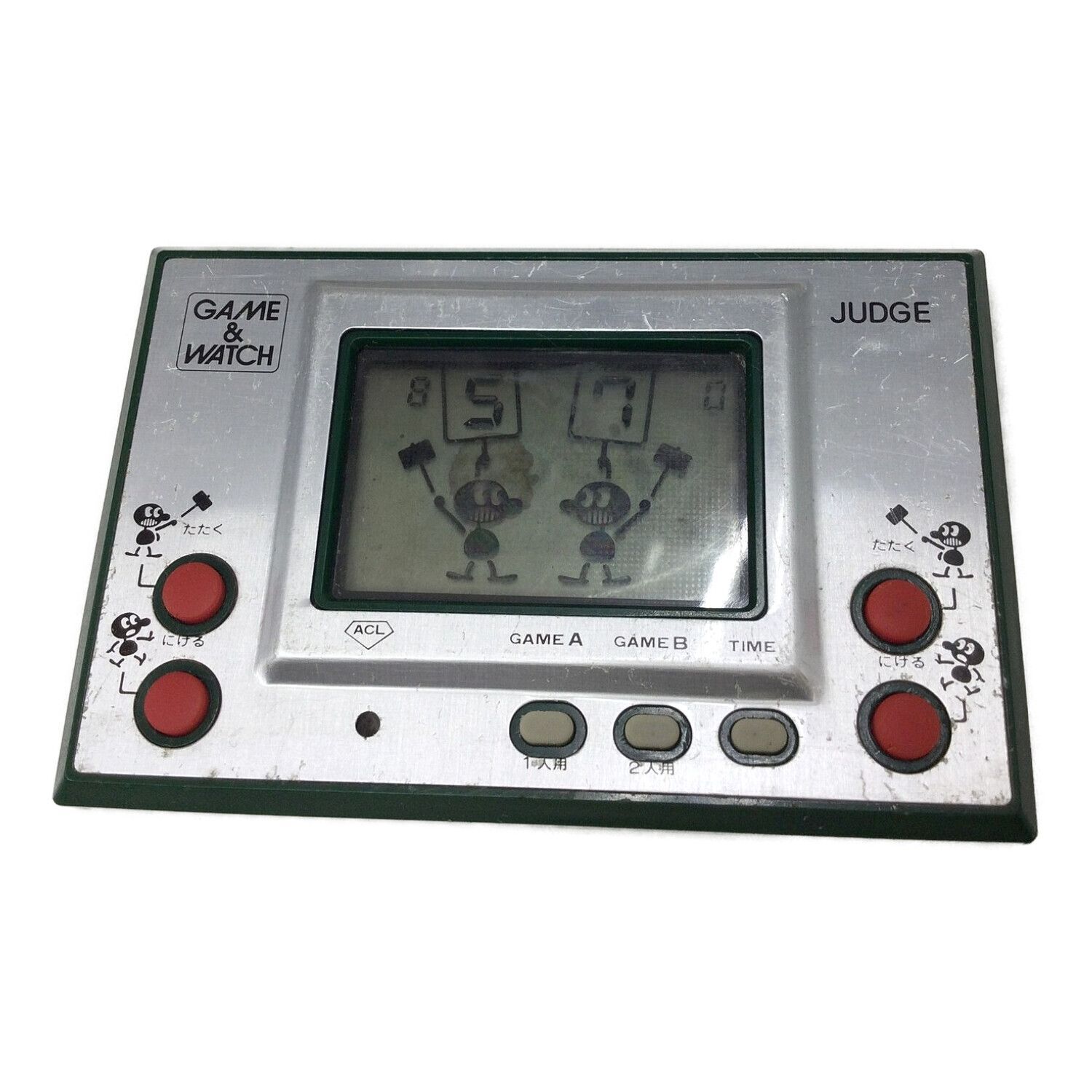 Nintendo Game & Watch Green Judge IP-05 Handheld 1980 from Japan