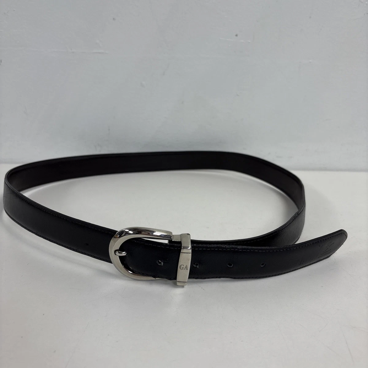 Giorgio Armani Black Belts for Men for sale | eBay