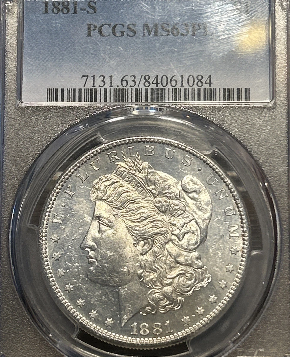 MS 63 Graded 1881 Year Morgan US Dollars (1878-1921) for sale | eBay
