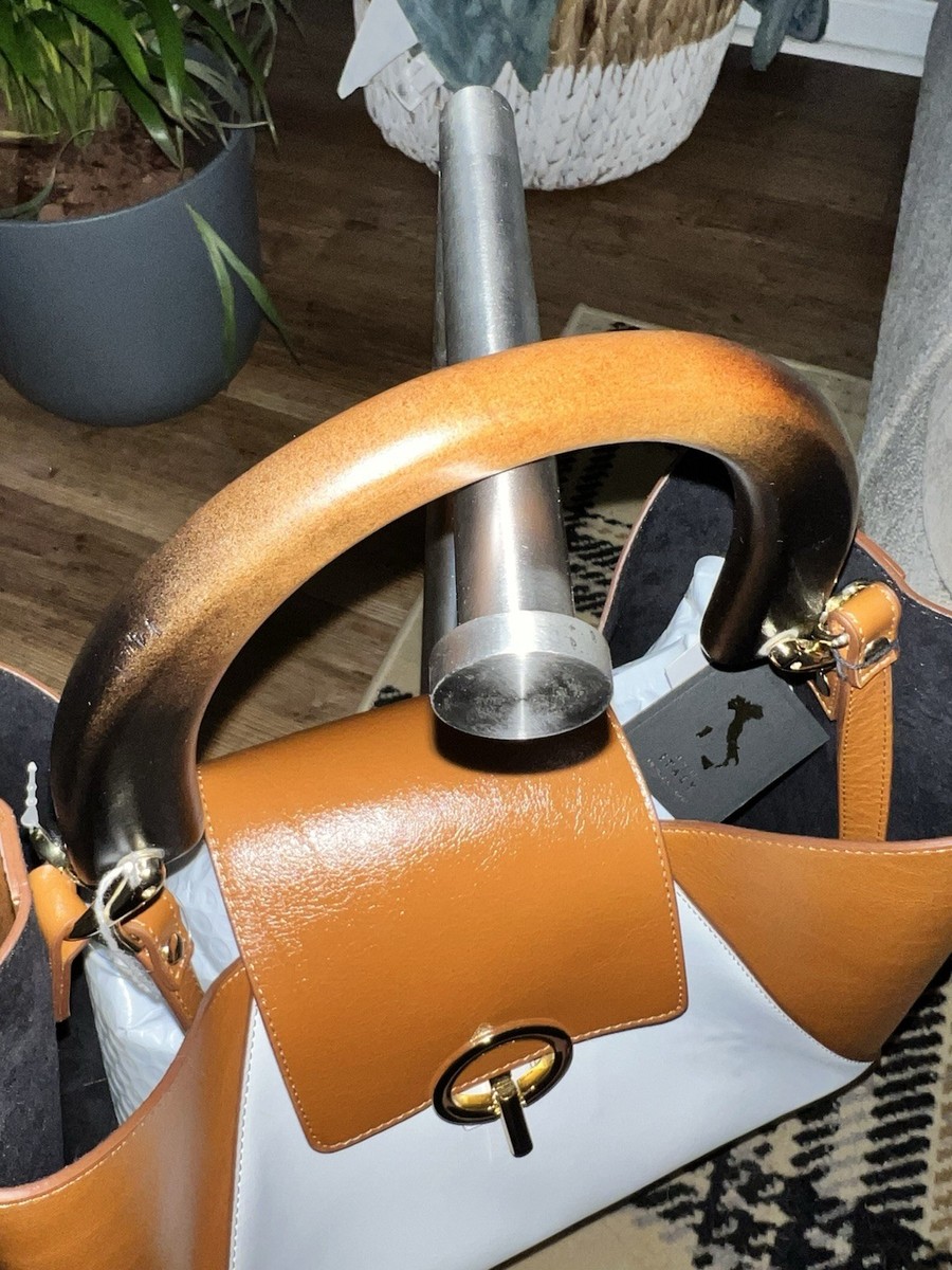 Claudia Firenze Leather Handbag Made in Italy | eBay