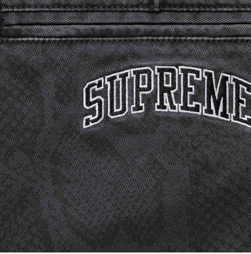 Supreme Snake Print Chino Pant Black SS24 Size 30 Brand New In