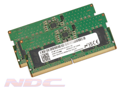 NEW Mircon 16GB (2 x 8GB) DDR5 4800Mhz SO-DIMM RAM Kit for Laptop