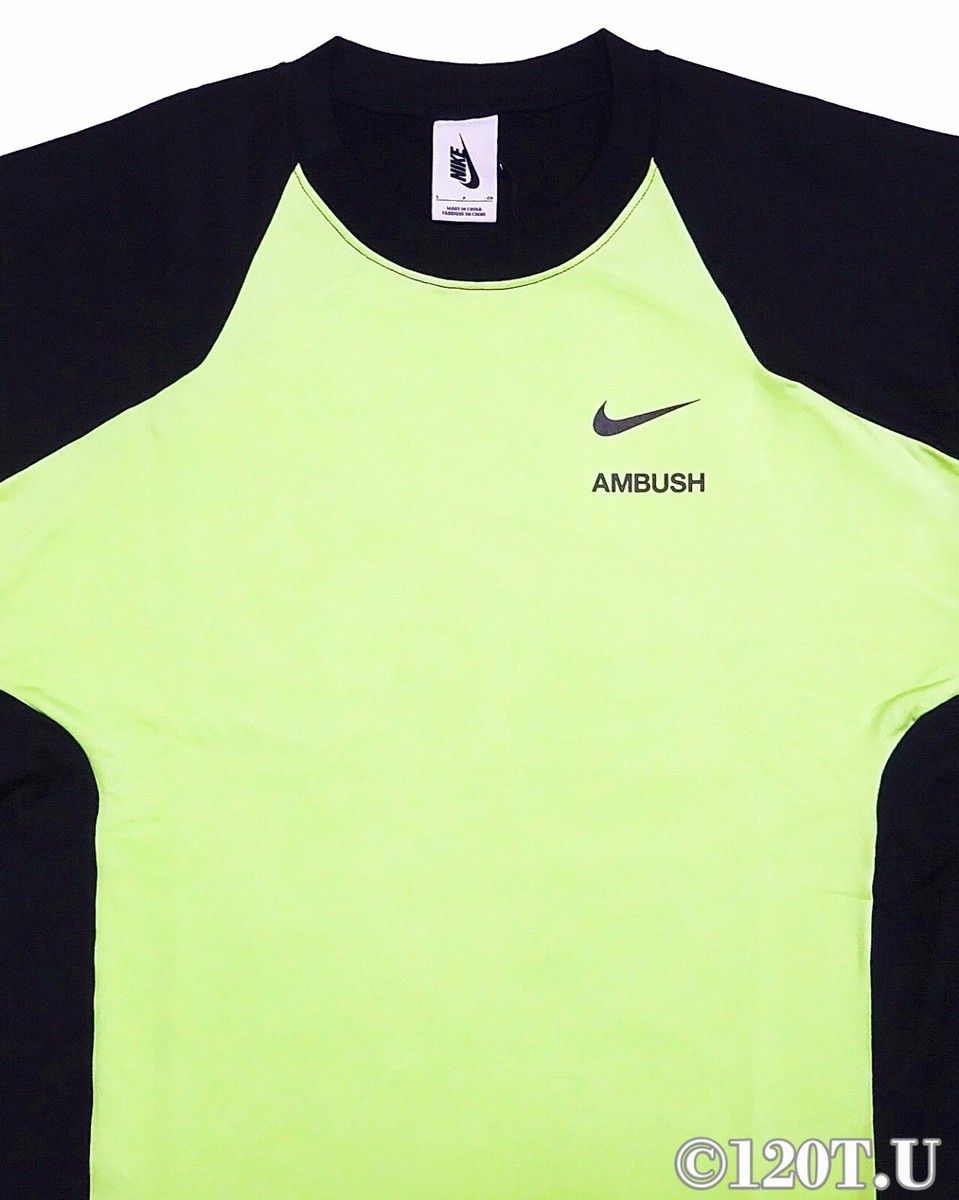 Nike x AMBUSH Short-Sleeve T-Shirt Ghost Green/Black CW8002-358