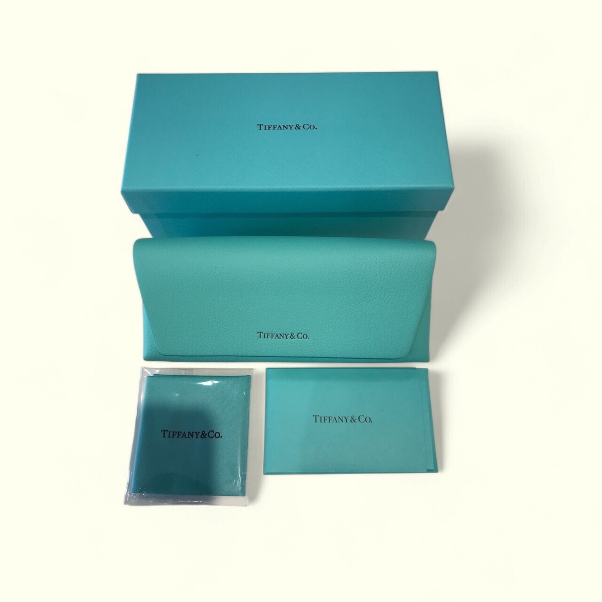 Tiffany & Co Sunglasses Eyeglasses Large Magnetic Case Box Set | eBay