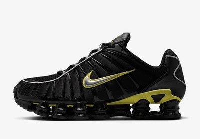 Size 10.5 - Nike Shox TL Black Dynamic Yellow for sale online | eBay