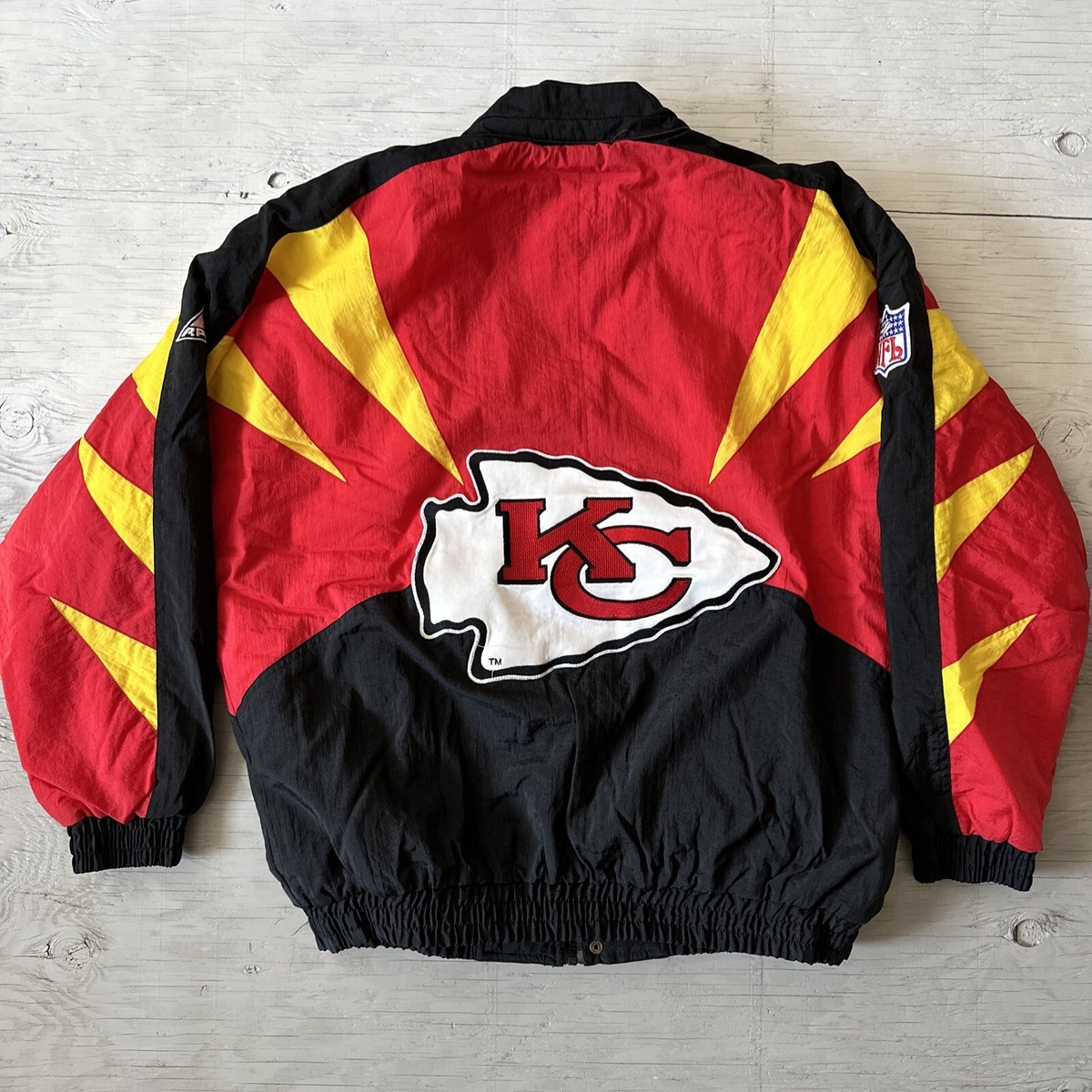 Vintage 90s NFL Kansas City Chiefs Pro Line by Apex One Jacket
