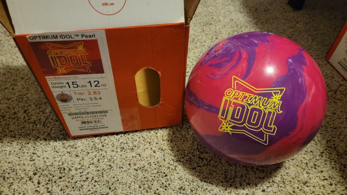 Roto Grip Optimum Idol Pearl Bowling Ball | 15.12 Pounds Mid
