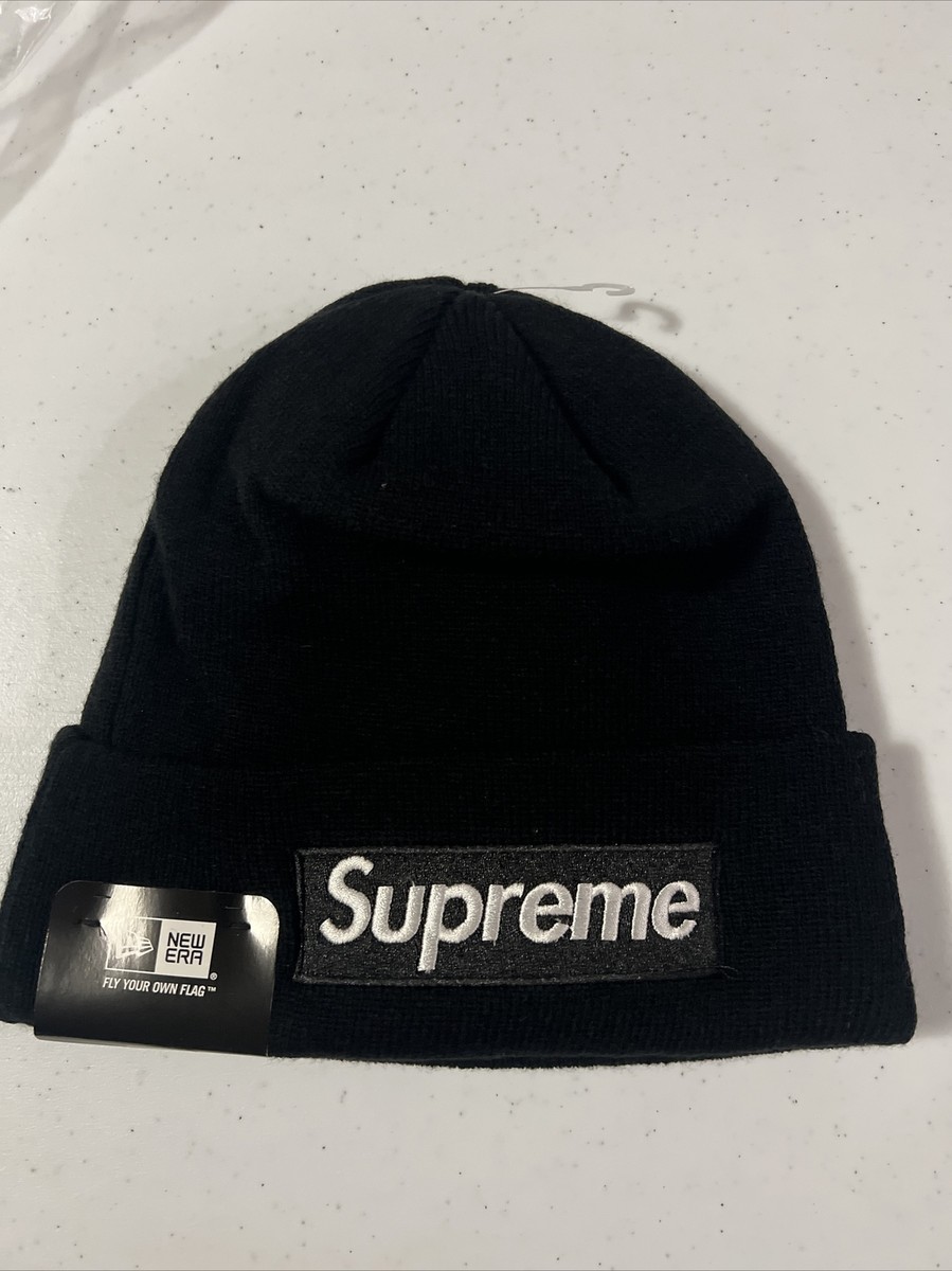BEAND NEW Supreme New Era Box Logo World Famous Beanie (FW15