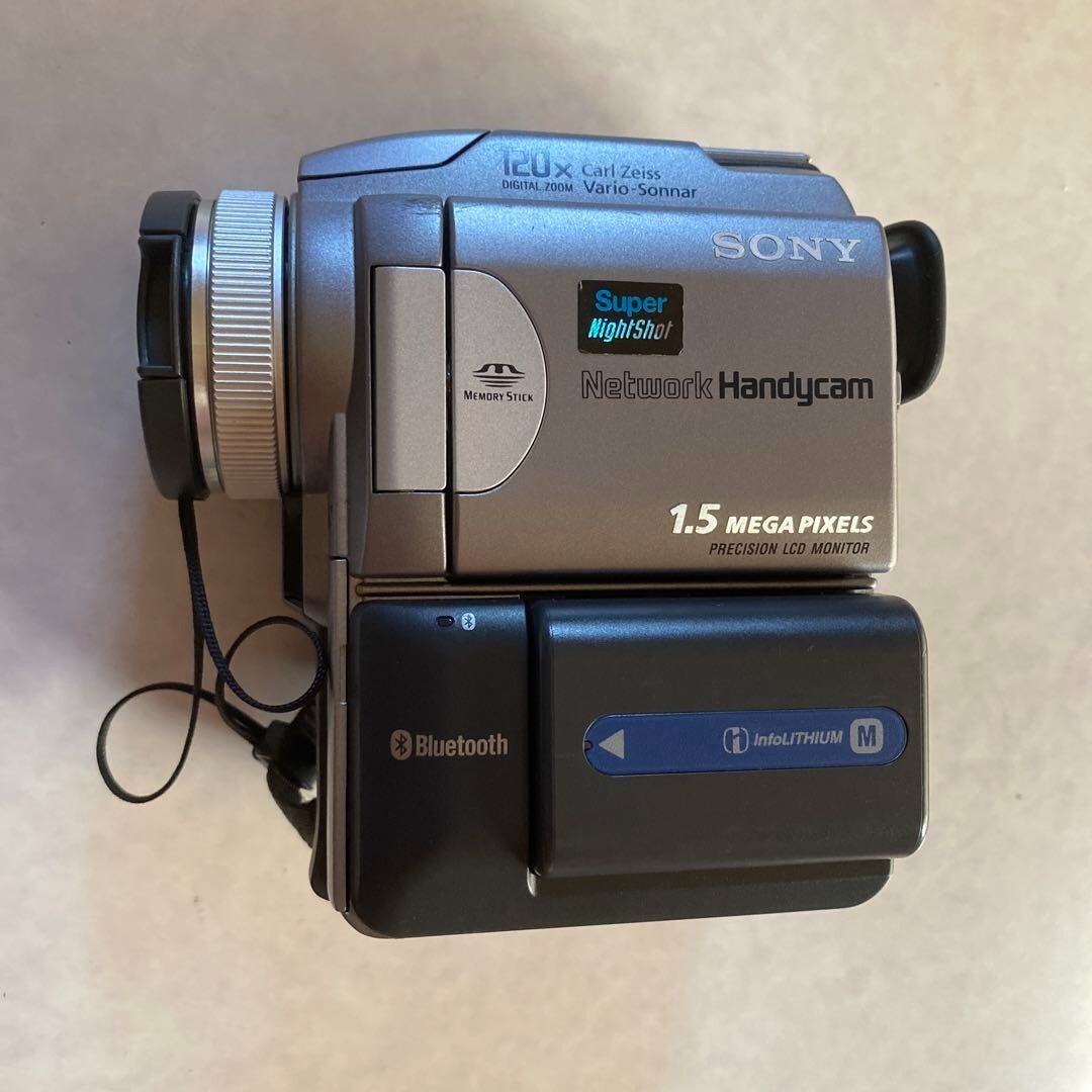 動作OKナイトショットok SONY ビデオカメラ DCR-PC300 ナイトショット