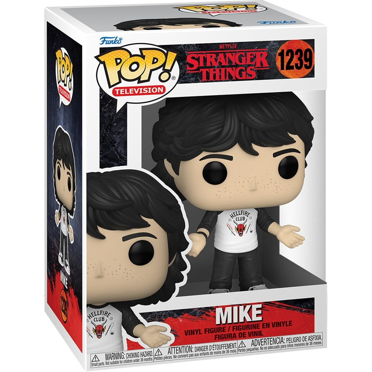 Funko Pop! Vinyl: Stranger Things - Mike #1239 | eBay