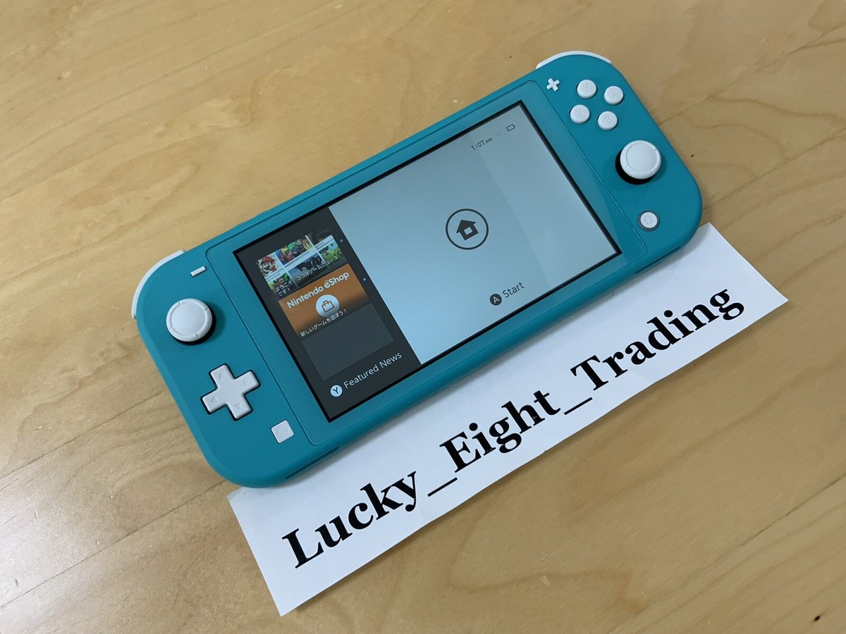 Nintendo Switch Lite Turquoise Console only [H] | eBay
