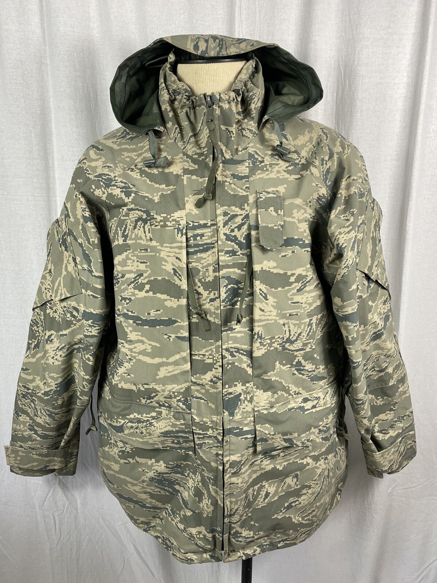 NEW Air Force Mens ABU APECS Parka Gortex Large Regular 8415-01