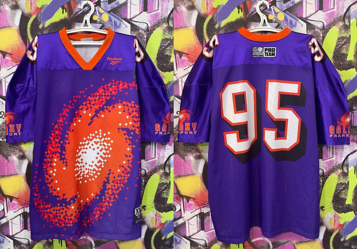 Frankfurt Galaxy 1995 NFL Football Jersey Shirt Vintage 90s Reebok