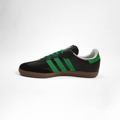 adidas samba og fw5386 US7.5 BLACK GREEN ORANGE SPEZIAL WALES