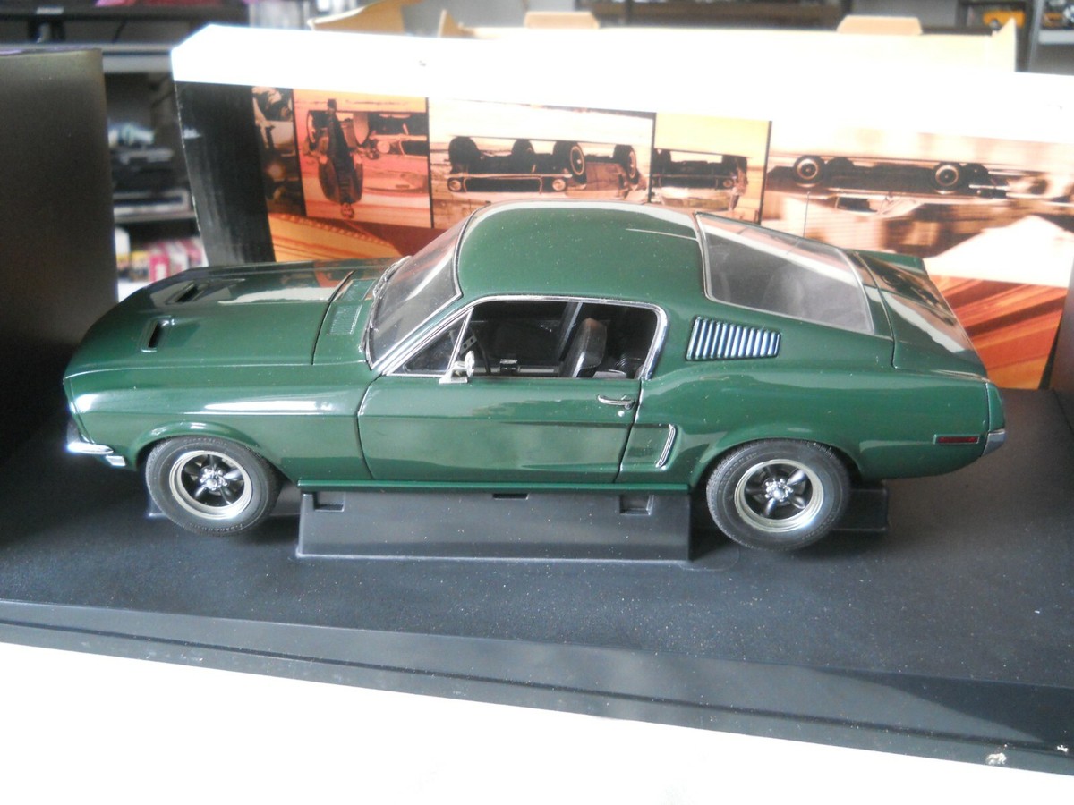 Autoart Ford Mustang Bullitt GT390 Steve McQueen 1:18 Diecast | eBay