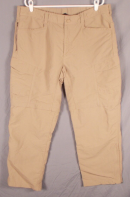 The North Face Beige Convertible Zip Off Mens XL Cargo Hiking