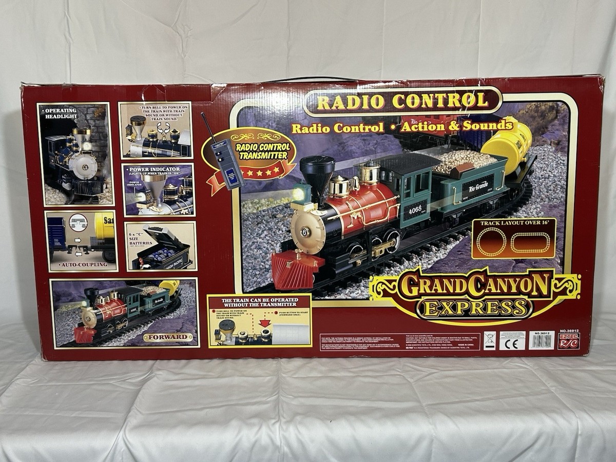 EZTEC GRAND CANYON EXPRESS TRAIN SET NO. 36912 RADIO CONTROLLED
