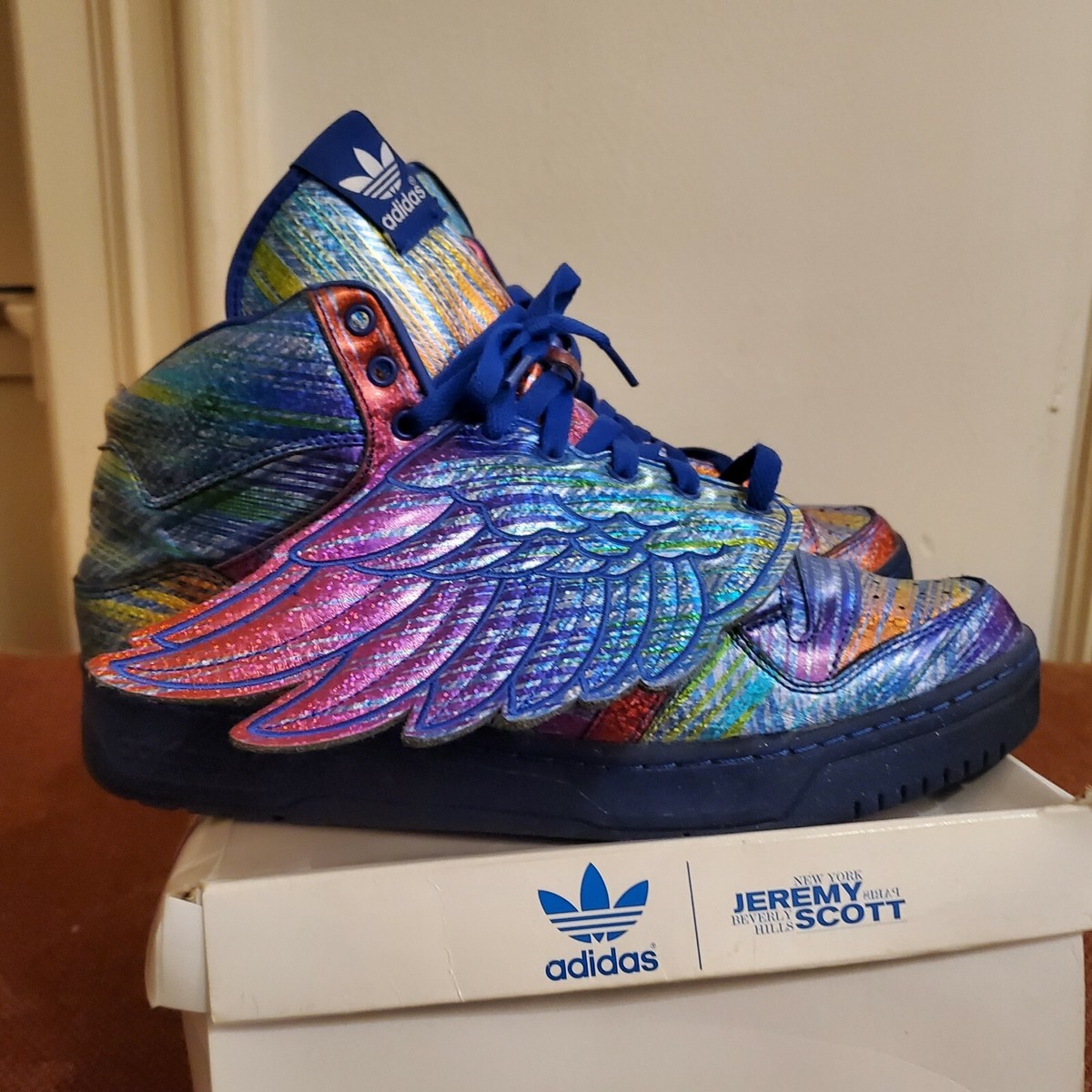 Adidas Originals Jeremy Scott - Hologram Regal Purple Men's Shoes