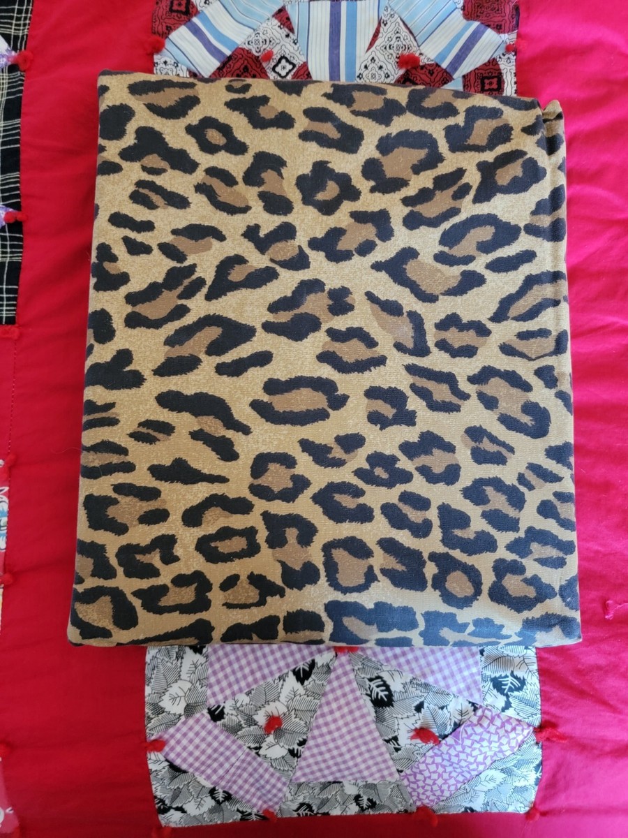 Ralph Lauren ヒョウ柄ツインフラットシーツ Ralph Lauren ヒョウ柄