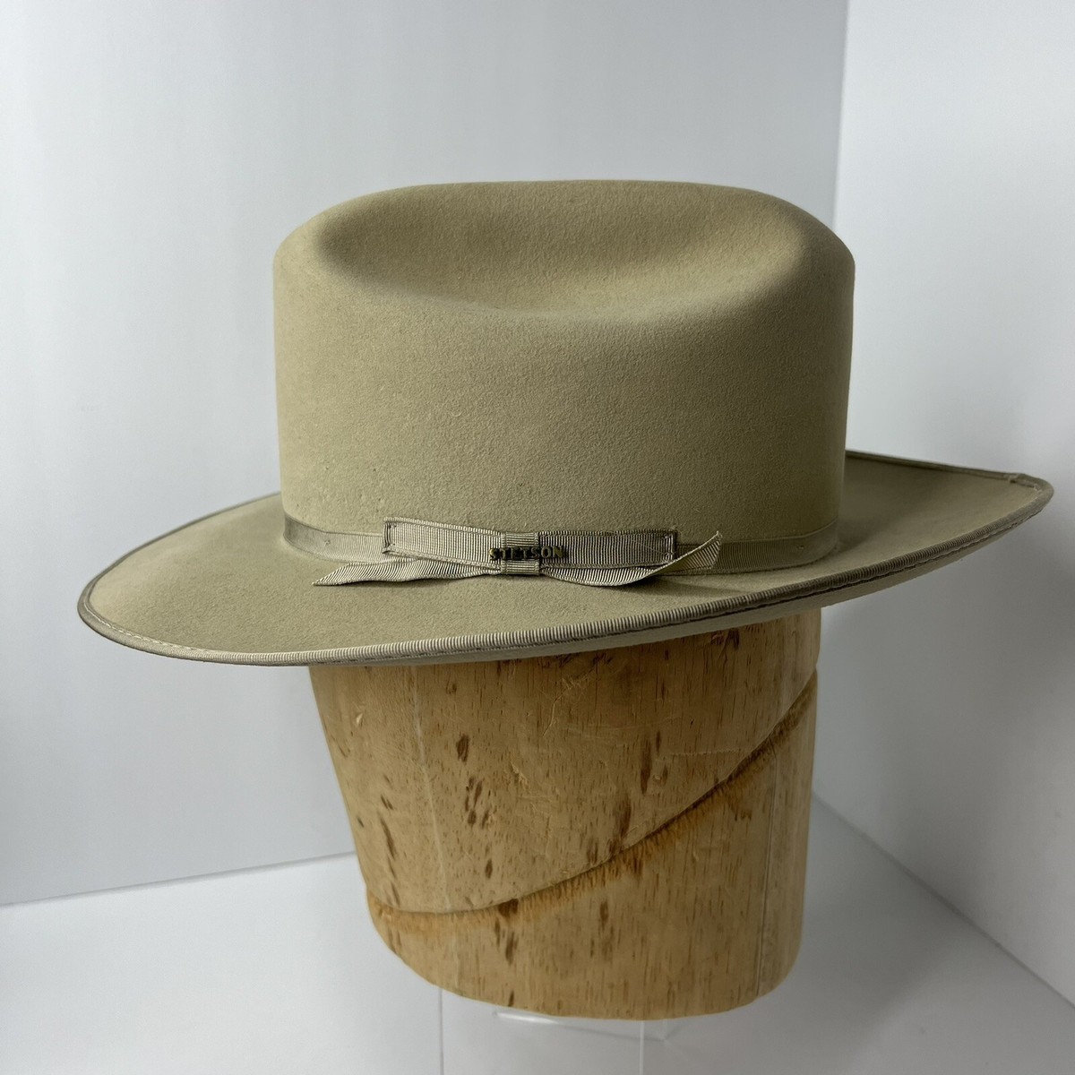 Vintage Stetson Open Road 4X Beaver Size 6 3/4 Fedora Ranch Cowboy