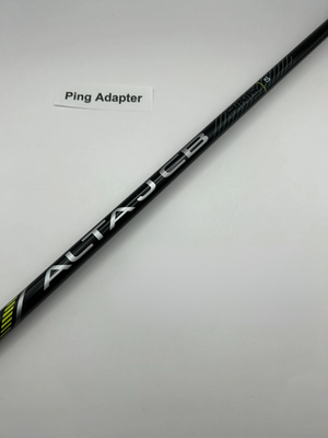PING ALTA J CB BLACK Stiff Driver Shaft 44.25 in Ping Adapter from