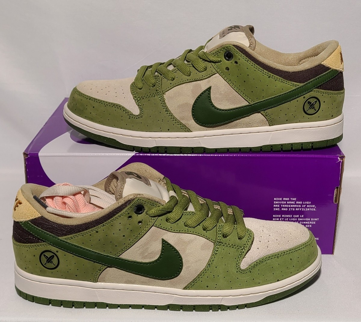 Nike SB Dunk Low Pro Yuto Horigome | Mens 11.5 | Asparagus Matcha
