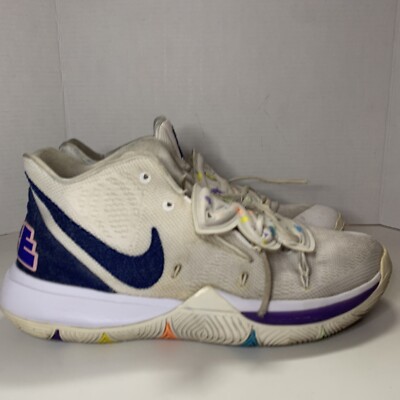 カイリー5 Nike Kyrie 5 ベージュ/パープル バスケットシューズ Nike