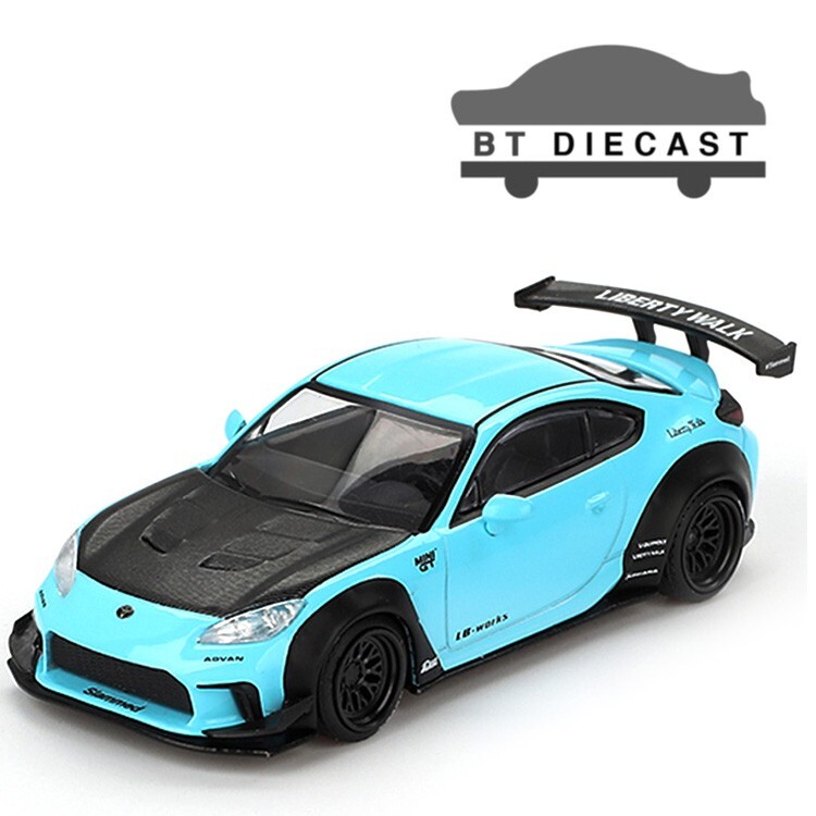 MINI GT LBWK LIBERTY WALK LB WORKS TOYOTA GR 86 LB NATION 1/64