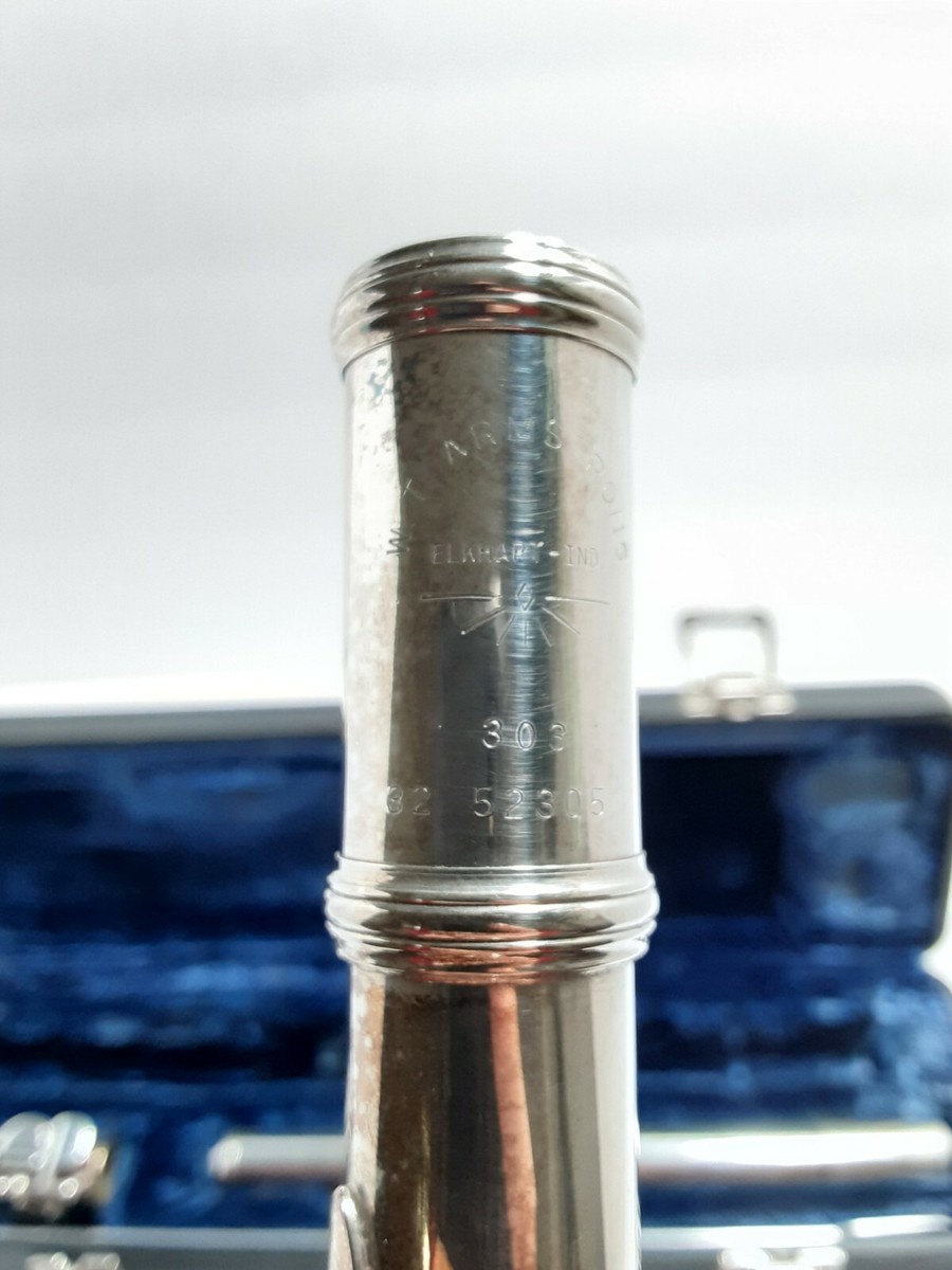 ARMSTRONG 303 STERLING SILVER HEAD FLUTE | eBay