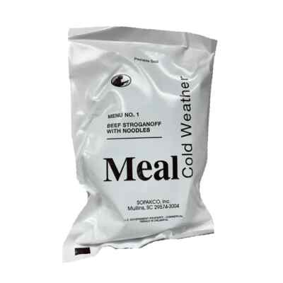 Cold Weather Military MRE (Assorted Flavors) -2025 Inspection Date