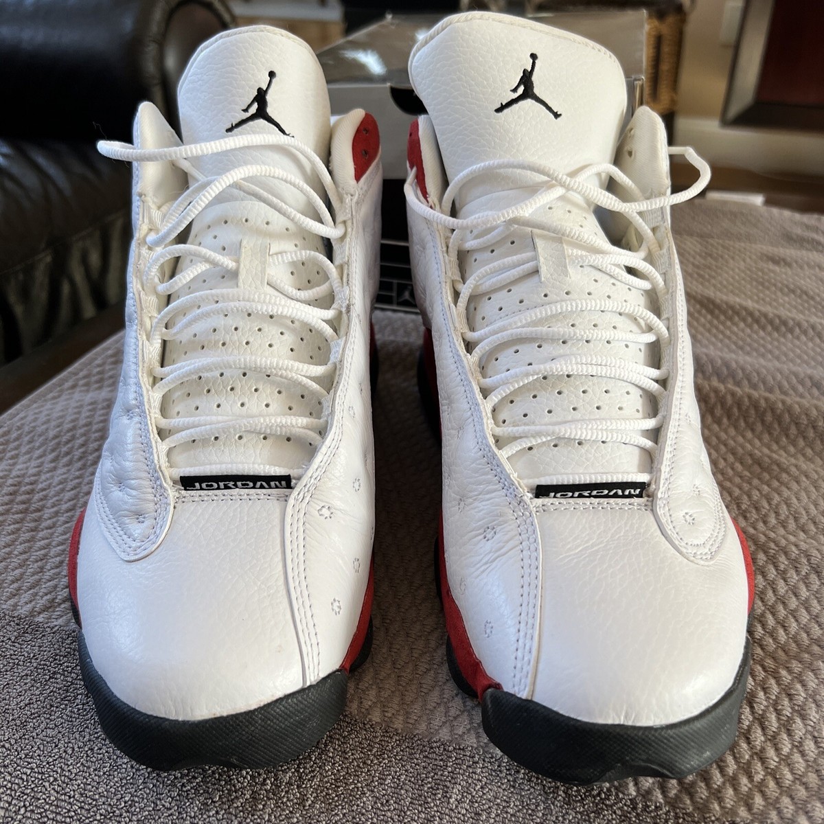 Nike Jordan 13 White Black Red 2010 | eBay