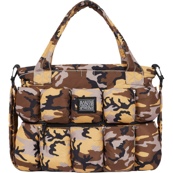 Supreme Marithe Francois Girbaud Pokachu Puffer Tote Bag Camo | eBay