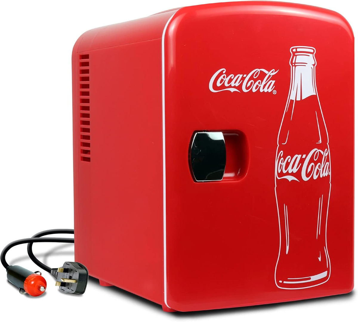 Coca-Cola Classic Coke Bottle 4L Mini Fridge W/ 12V DC and 110V AC