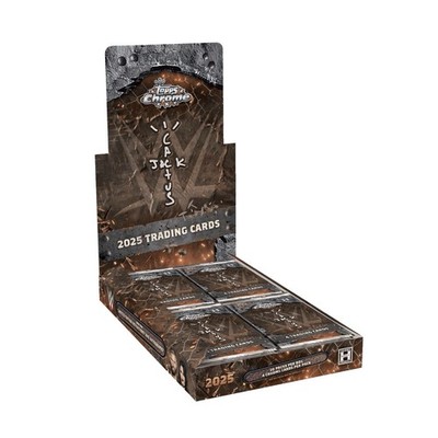 2025 Topps Chrome® WWE x Cactus Jack Hobby Box Travis Scott - In