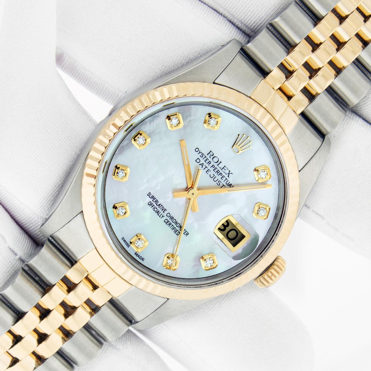 ROLEX Datejust ゴールド文字盤 針セット Buy, Trade & Sell Pre-Owned