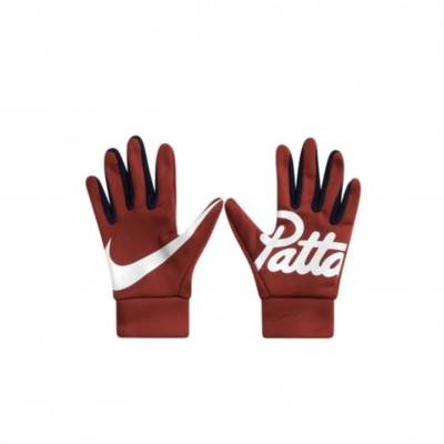 NikeLab X Patta Gloves RED Publicity WoHoooooW! Dark Obsidian Mars