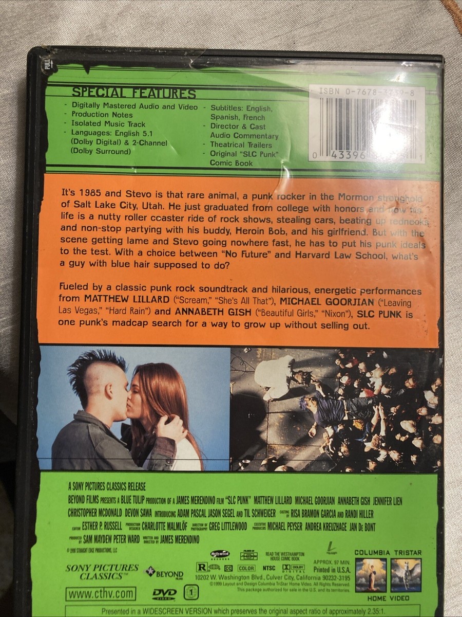 SLC Punk (DVD) Matthew Lillard as Steven 
