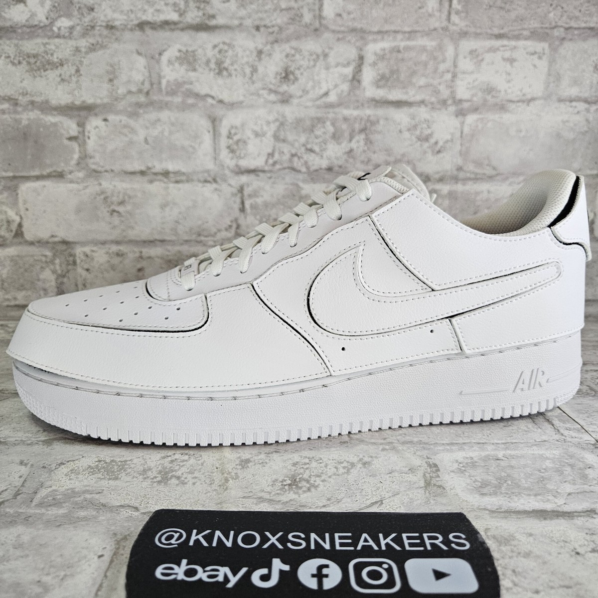NIKE AIR FORCE 1/1 COSMIC CLAY White Sneaker CZ5093 100 Men's Size