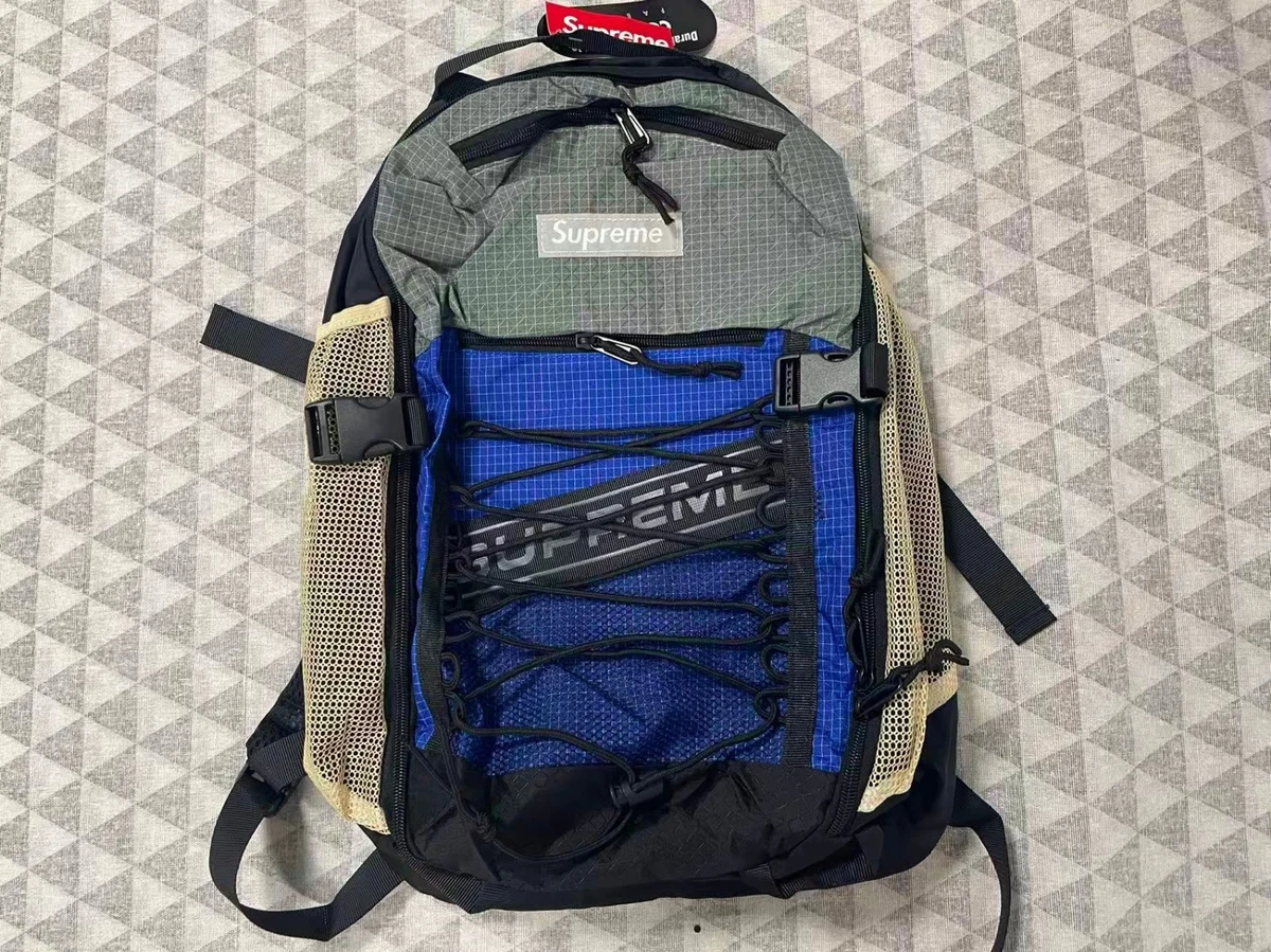 Supreme Backpack Blue Bags for Men for sale - eBay