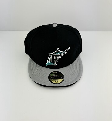 RARE! Vintage 90s Cooperstown Florida Marlins New Era 59Fifty