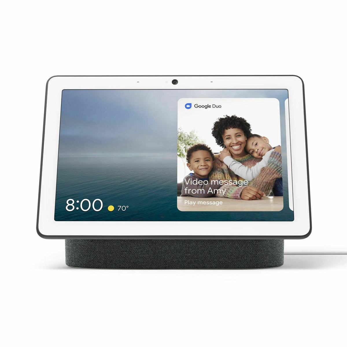 Google Nest Hub Max Charcoal - Connect with Google Nest - Digital