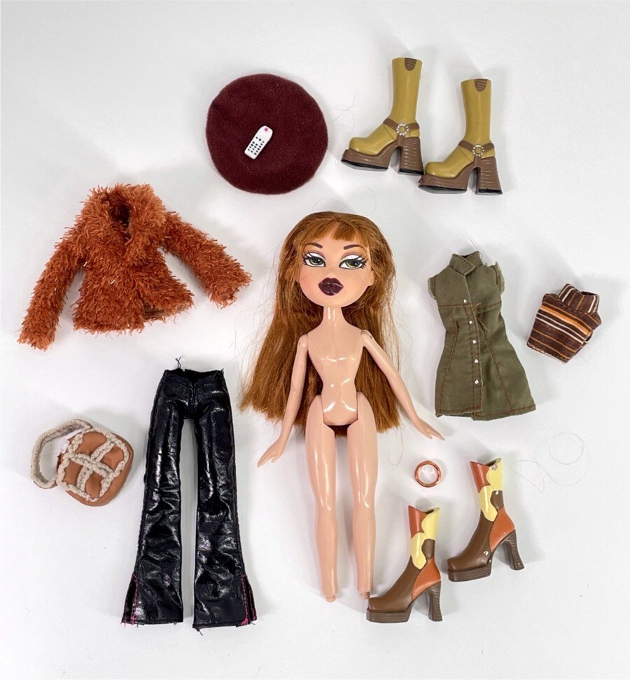 VTG 2001 Bratz Xpress It Wave 1 red hair Meygan 2002 redhead doll