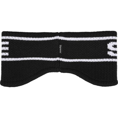 Supreme Contrast Logo Headband Black | eBay