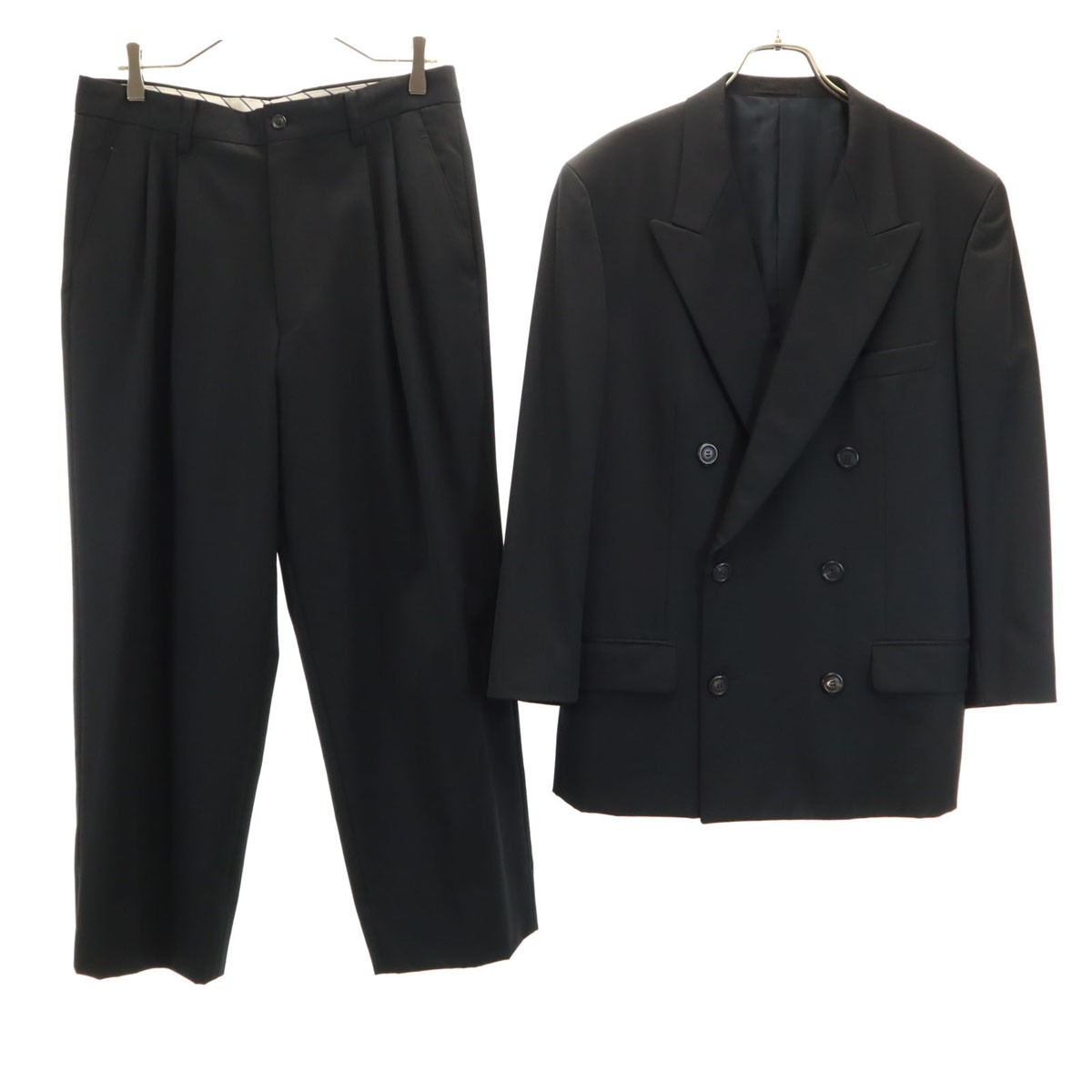 ISSEY MIYAKE MEN 90s Made in Japan Old suit Setup M/L black Men's