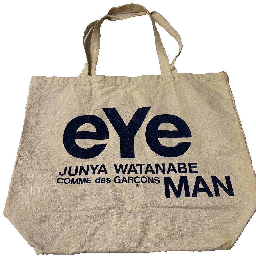 eYe JUNYA WATANABE COMME des GARÇONS MAN Logo Print Tote Bag